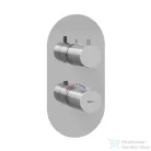 Ravak Espirit három utas falsík alatti termosztátos kád/zuhany csaptelep belső egység nélkül,króm X070209