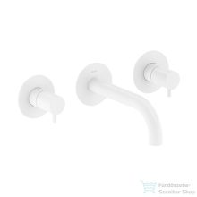   Ravak Espirit ES 021.10WV.O1 falsík kádöltő csaptelep gégecső csatlakozó nélkül,belső egységgel,White velvet X070240