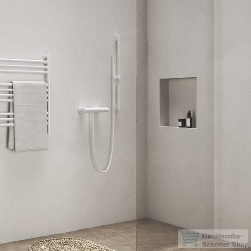 Ravak Espirit ES 032.10WV zuhany csaptelep zuhanyszett nélkül,White velvet X070243