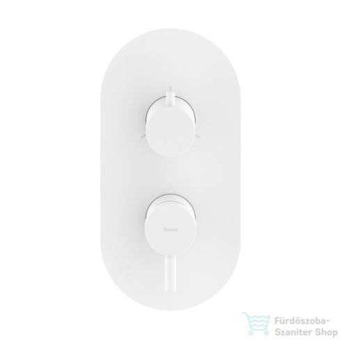 Ravak Espirit három utas falsík alatti kád/zuhany csaptelep belső egység nélkül,White velvet X070246