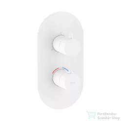  Ravak Espirit három utas falsík alatti termosztátos kád/zuhany csaptelep belső egység nélkül,White velvet X070252