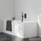 Ravak Espirit falsík alatti termosztátos kád/zuhanycsaptelep,Black matt X070286