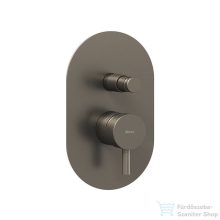   Ravak Espirit falsík alatti kád /zuhany csaptelep belső egységgel,graphite brushed X070321