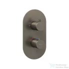 Ravak Espirit falsík alatti termosztátos kád/zuhanycsaptelep,Graphite brushed X070323