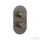 Ravak Espirit falsík alatti termosztátos kád/zuhanycsaptelep,Graphite brushed X070323