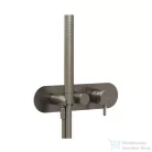 Ravak Espirit 2 utas falsík alatti kád/zuhany csaptelep kézi zuhanyszettel,belső egység nélkül,Graphite brushed X070324