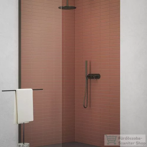 Ravak Espirit 2 utas falsík alatti kád/zuhany csaptelep kézi zuhanyszettel,belső egység nélkül,Graphite brushed X070324