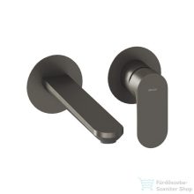   Ravak Eleganta falsík alatti mosdó csaptelep leeresztő és belső egység nélkül,graphite brushed X070329