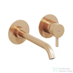  Ravak Espirit ES 019.60RGB falsík alatti mosdó csaptelep leeresztő és belső egység nélkül,Rose gold brushed X070352