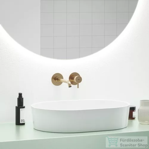 Ravak Espirit ES 019.60RGB falsík alatti mosdó csaptelep leeresztő és belső egység nélkül,Rose gold brushed X070352