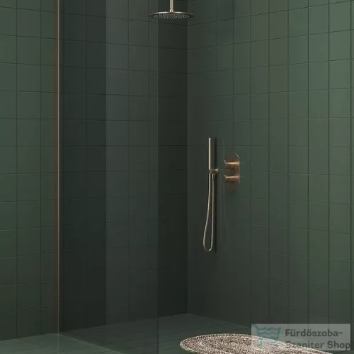 Ravak Espirit falsík alatti termosztátos kád/zuhanycsaptelep,Rose gold brushed X070360