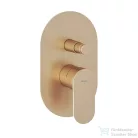 Ravak Eleganta falsík alatti kád /zuhany csaptelep belső egységgel,Rose gold brushed X070372