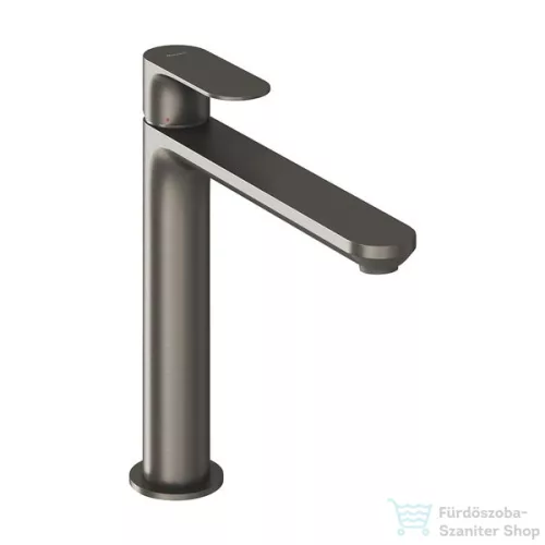 Ravak Eleganta 220 magasított mosdó csaptelep leeresztő nélkül,Graphite brushed X070386