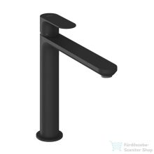   Ravak Eleganta 220 magasított mosdó csaptelep leeresztő nélkül,Black matt X070387