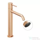 Ravak Espirit 250 ES 014.60RGB magasított mosdó csaptelep leeresztő nélkül,Rose gold brushed X070393