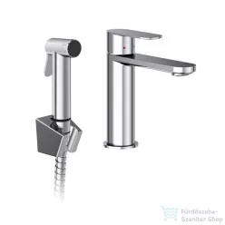   Ravak Chrome II mosdócsaptelep bidézuhannyal, leeresztő nélkül, króm X070450