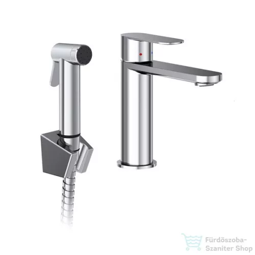 Ravak Chrome II mosdócsaptelep bidézuhannyal, leeresztő nélkül, króm X070450