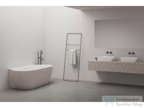 Ravak Espirit szabadonálló kádcsaptelep zuhanyszettel, Graphite brushed X070502