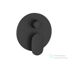   Ravak Spring 2-utas falba süllyesztett csaptelep váltóval, matt fekete X070552