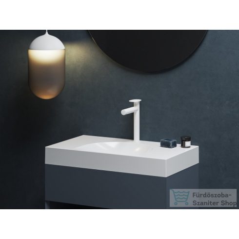 Ravak Spring mosdócsaptelep 255 mm, leeresztő nélkül, matt fehér X070566