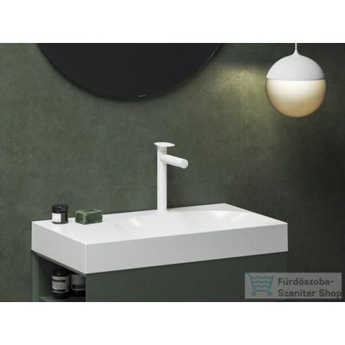 Ravak Spring mosdócsaptelep 255 mm, leeresztő nélkül, matt fehér X070566