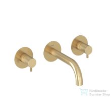   Ravak Espirit ES 019.60RGB.O1 falsík alatti mosdó csaptelep belső egységgel, Gold brushed X070600