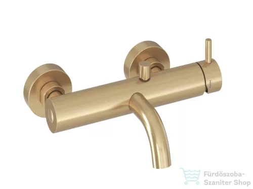 Ravak Espirit ES 022.60RGB kádöltő csaptelep zuhanyszett nélkül, Gold brushed X070603