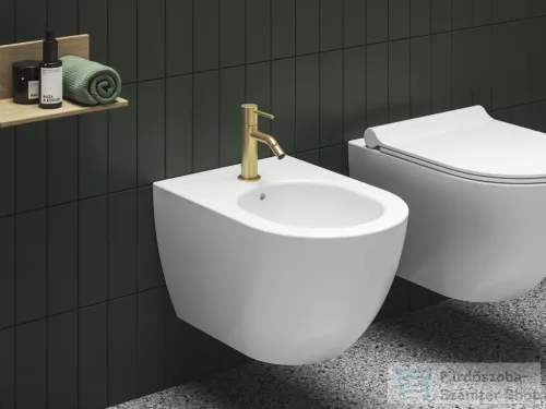 Ravak Espirit ES 056.60RGB bidé csaptelep leeresztő nélkül, Gold brushed X070605