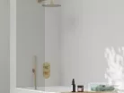 Ravak Espirit három utas falsík alatti termosztátos kád/zuhany csaptelep belső egység nélkül, Gold brushed X070613