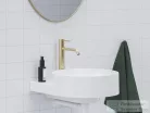 Ravak Espirit 250 ES 014.60RGB magasított mosdó csaptelep leeresztő nélkül,Gold brushed X070616