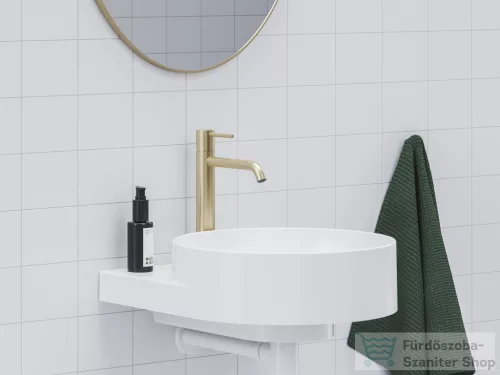 Ravak Espirit 250 ES 014.60RGB magasított mosdó csaptelep leeresztő nélkül,Gold brushed X070616