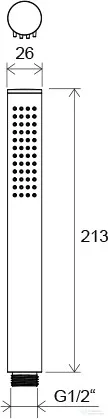 Ravak Hengeralakú Chrome zuhanyfej 957.00   X07P007