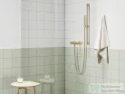 Ravak SATINFLEX 150 cm-es gégecső, Gold brushed X07P1245