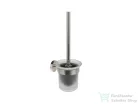 Ravak Kona KN 410 WC-kefe tartóval, rozsdamentes acél X07P1298