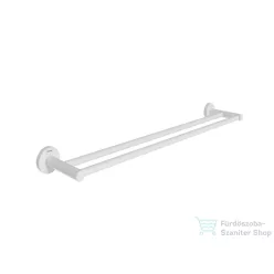   Ravak Kona 60 cm-es dupla törölközőtartó, matt fehér X07P1317