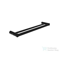   Ravak Fold dupla törölközőtartó 45 cm, matt fekete X07P1350