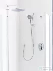 Ravak 705.00 50 cm-es mennyezeti zuhanykar, króm X07P180
