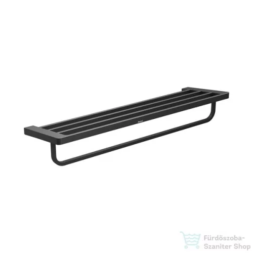 Ravak 10° TD 330.20 63 cm-es törölközőtartó polc, fekete X07P563