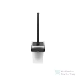 Ravak 10° TD 410.20 fali wc kefe tartó, fekete X07P566