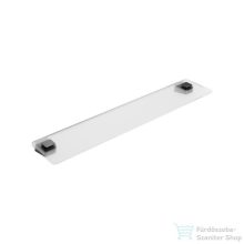 Ravak 10° TD 500.20 60 cm-es fali üvegpolc, fekete X07P567