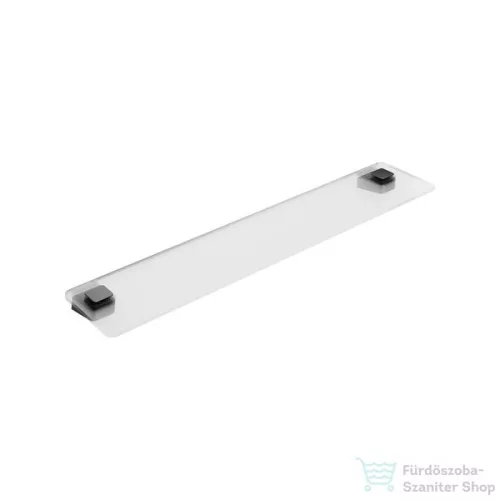 Ravak 10° TD 500.20 60 cm-es fali üvegpolc, fekete X07P567