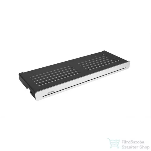Ravak SLIM S 27,8x10,3x2.2 cm-es polc, fekete/króm X07P575