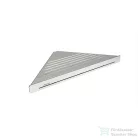 Ravak SLIM C 29x20,6x2.2 cm-es sarokpolc, szatén/króm X07P578