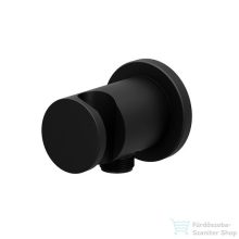   Ravak 706.21BLM zuhanytartó gégecső csatlakozóval,Black matt X07P672
