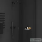 Ravak Chrome 980.20BLM 25 cm-es fejzuhany,Black matt X07P675