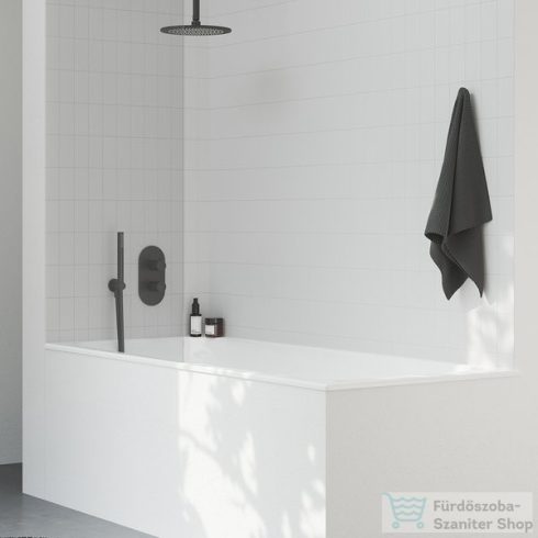 Ravak Chrome 980.20BLM 25 cm-es fejzuhany,Black matt X07P675