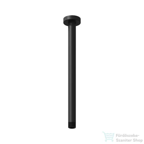 Ravak CHROME 704.21BLM 30 cm-es mennyezeti zuhanykar, Black matt X07P677