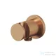 Ravak 706.60RGB zuhanytartó gégecső csatlakozóval,Rose gold brushed X07P708
