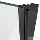 Ravak COOL! COSD1-80 80 cm-es nyílóajtó, Fekete+Transparent X0VV40300Z1