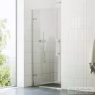 Ravak COOL! COSD1-90 90 cm-es nyílóajtó,Króm+Transparent X0VV70A00Z1